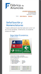 Mobile Screenshot of fabricadeanuncios.com